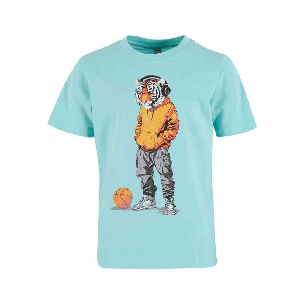 Mister Tee - Kids Tiger Sports Tshirt Enfant - Bleu